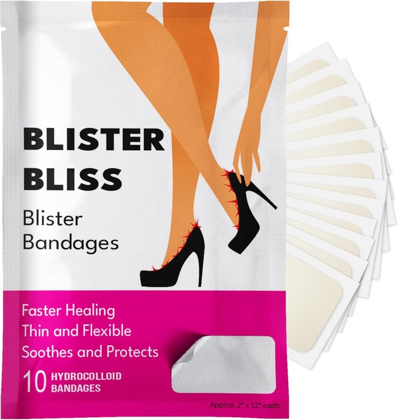 quitch Blister Bliss Bridesmaid Gifts Blister Bandages, Small Gifts for Women, Wedding Day Essentials, Wedding Emergency Kit Essentials, Hydrocolloid Bridal Emergency Kit, Bulk Gifts for Women, FSA Eligible - Image 1